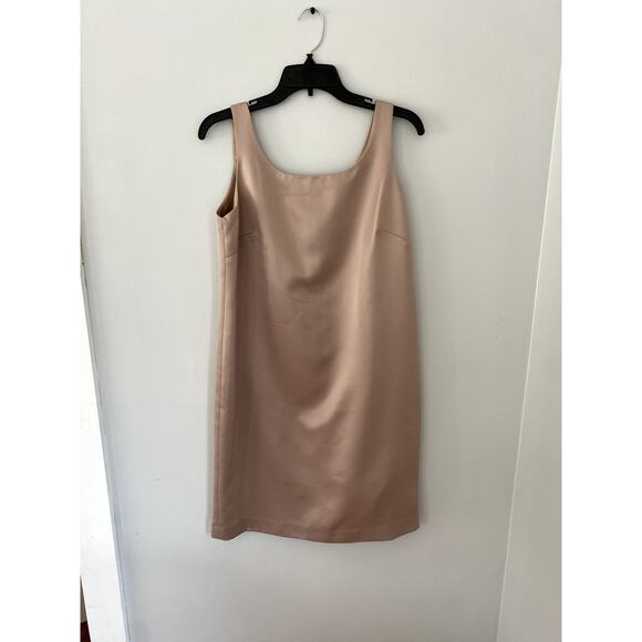 Jessica Howard Womens Gold Cocktail Evening Dress Size 10 Petite - Picture 1 of 8